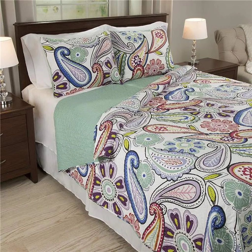 King Size 3 Piece Quilt Set G675