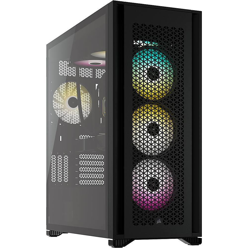 Black Full-Tower ATX PC Case B415758