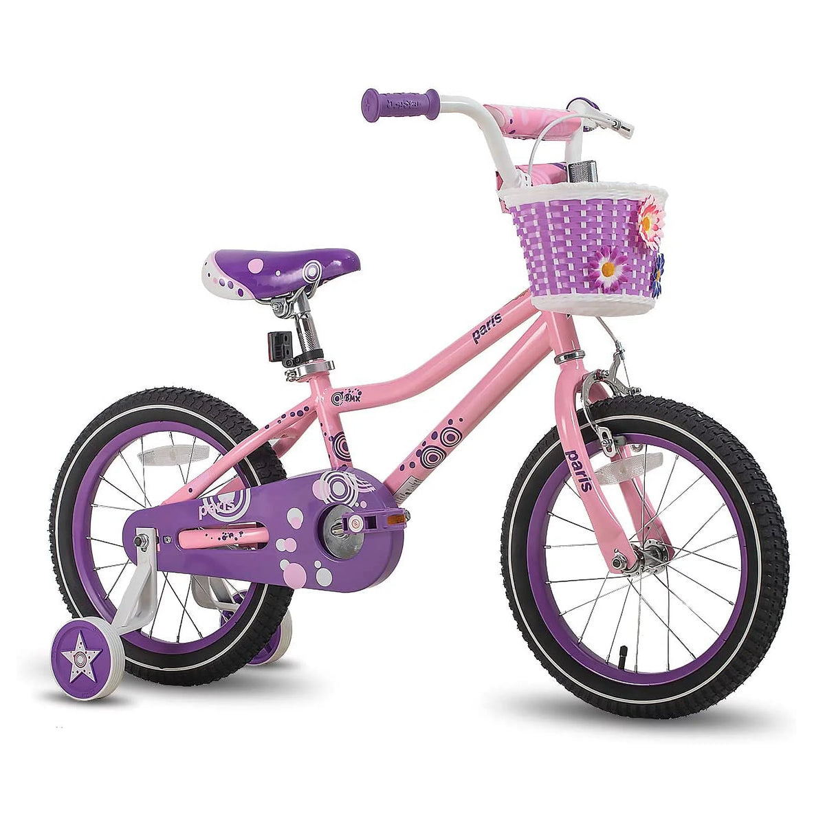 18 Inch Girls Training Wheel Bike E4079