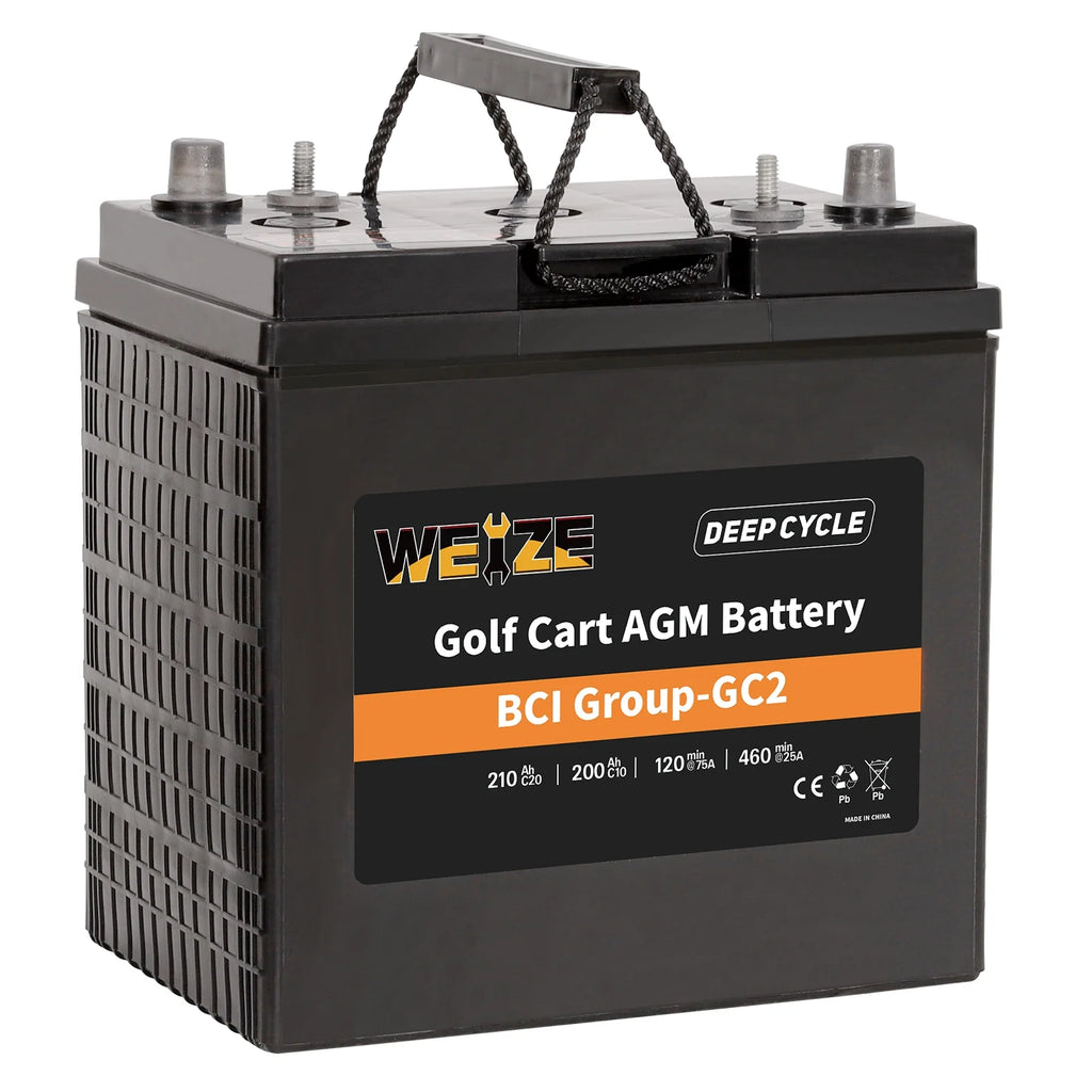 6V 210ah Deep Cycle AGM Battery Y183