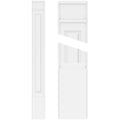 Raised Panel PVC Pilaster with Decorative Capital & Base (Pair) P887737