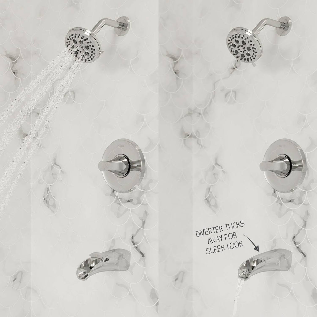 1-Handle Tub and Shower Faucet with Valve Tuscan Bronze S7621