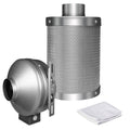 8 inch 750 CFM Inline Fan with Carbon Filter V334993