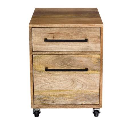 2 Drawers Mobile Vertical Filing Cabinet C135