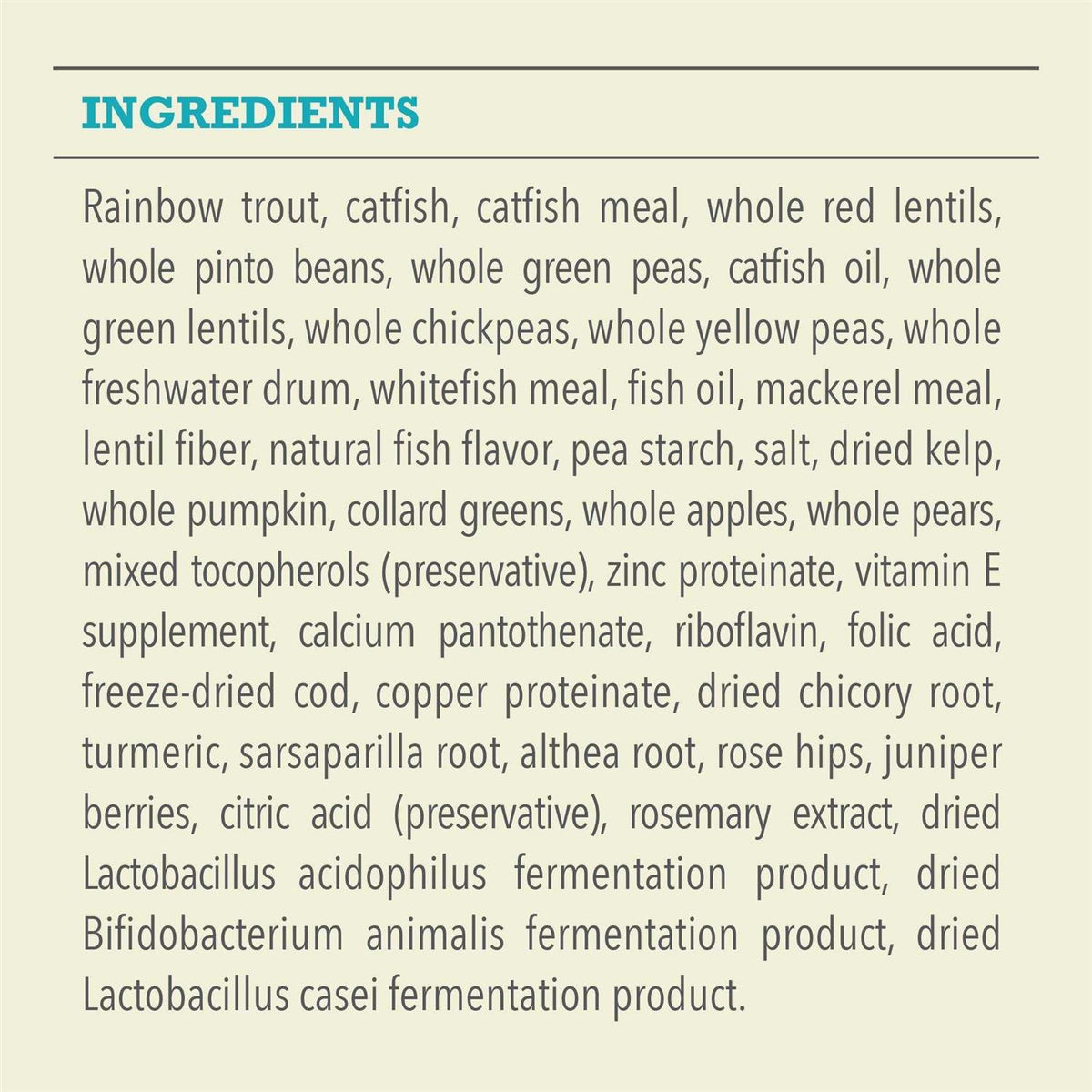 Freshwater Fish Dry Dog Food B115