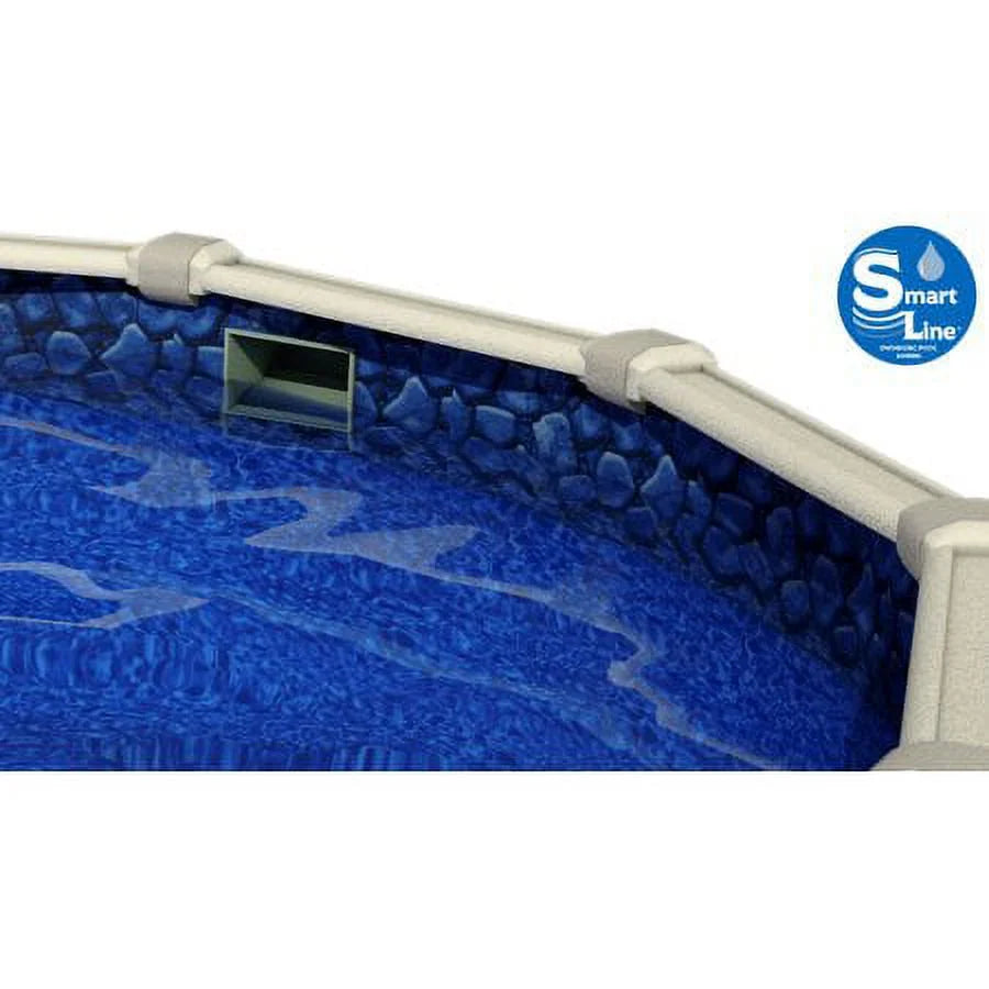 15' x 30' Oval 48 Wall Above-Ground Swimming Pools Q8514
