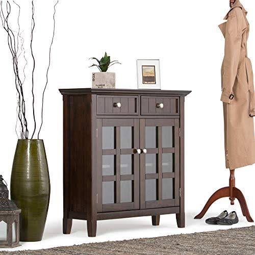 Solid Wood Entryway Storage Cabinet with Drawers Z70622