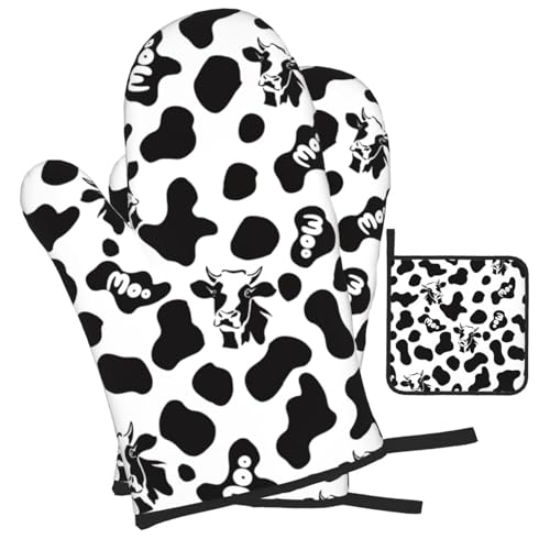 Christmas Oven Mitts and Pot Holders Set of 3 E945505