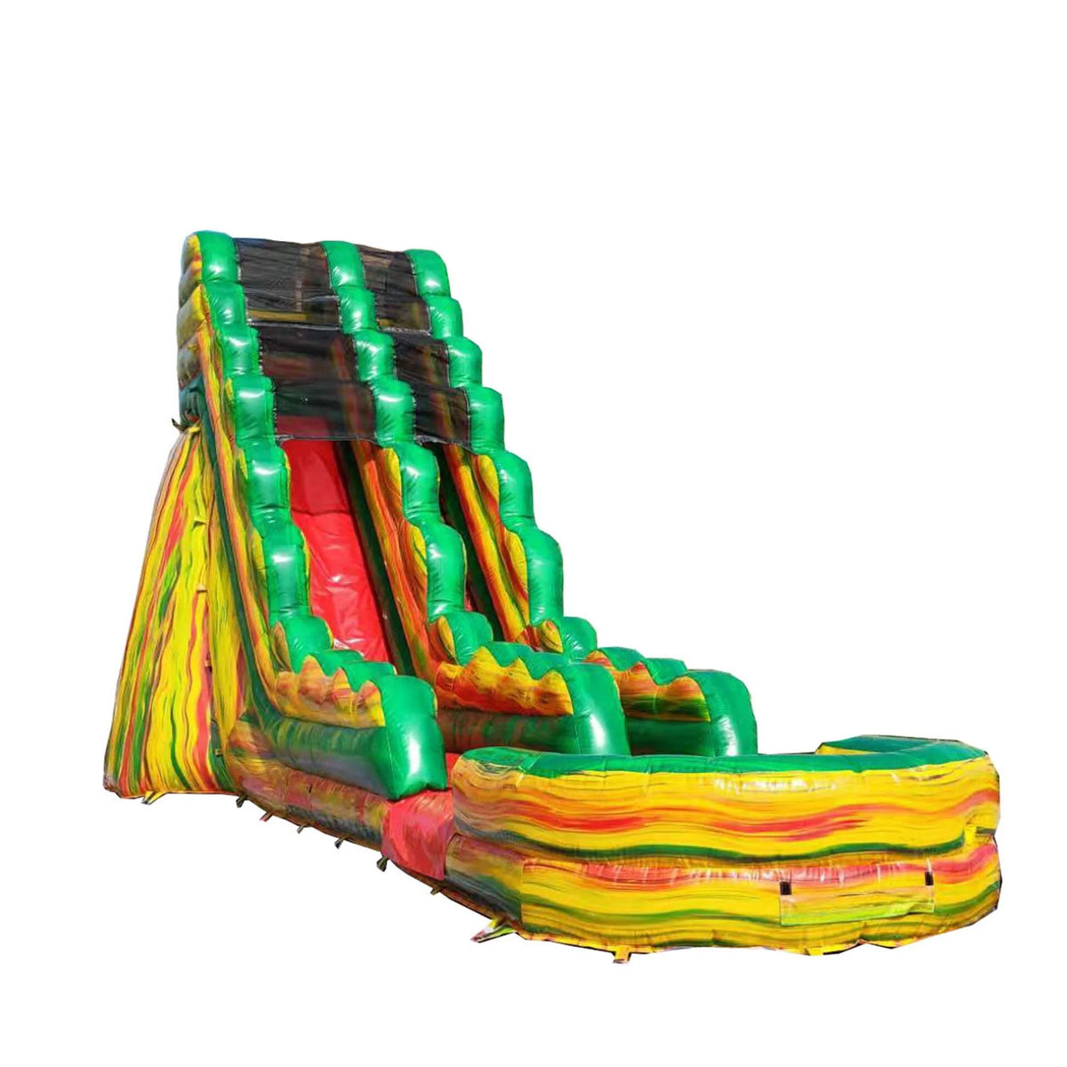 Inflatable Water Slide with Splash Pool R6746
