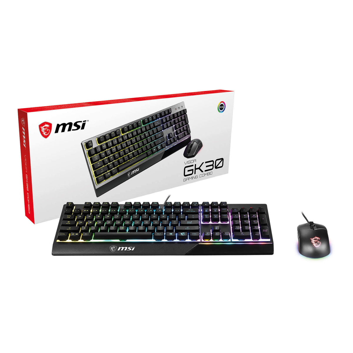 RGB MEMchanical Gaming Keyboard & Gaming Mouse W297162