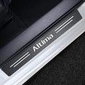 Carbon Fiber Door Entry Guard Scratch Pad Film Z9683