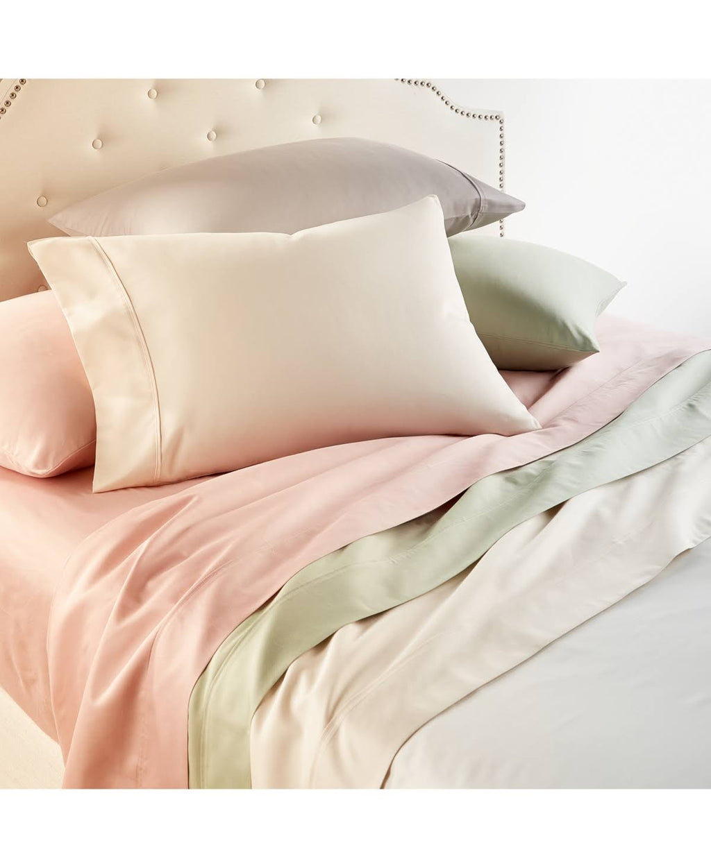King Blush 4 pc. Sateen Sheet Set B101496