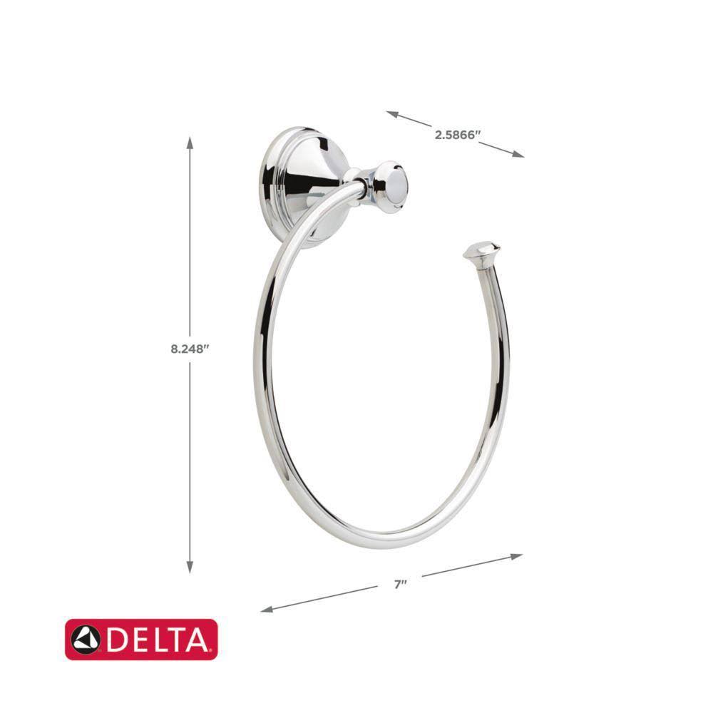 5 Piece Polished Chrome Bathroom Hardware Set W916