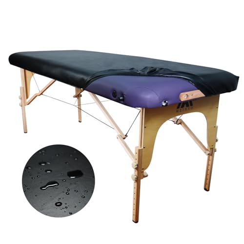 Black Waterproof PU Massage Table Cover V45032