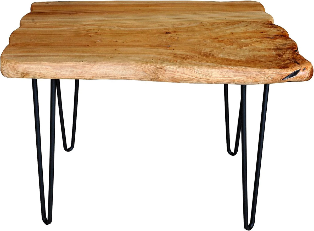 Cedar Roots Coffee Table with 4 Hairpin Legs Q541761