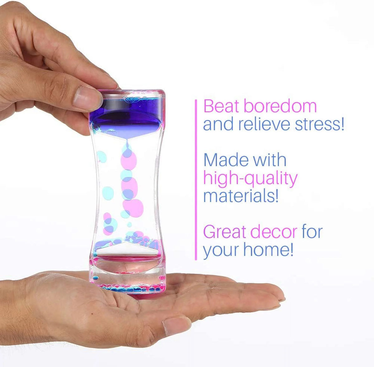 Liquid Motion and Sand Timers 3 Pcs Bundle I216009