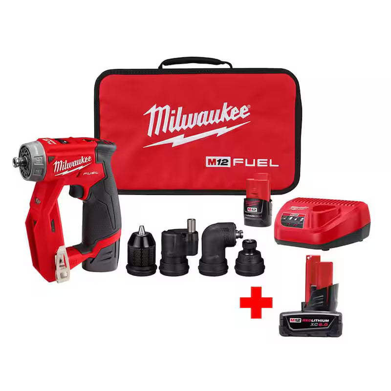 12V Lithium-Ion Brushless Cordless 4-in-1 3/8 in. Drill Driver Kit with 6.0 Ah Battery E783