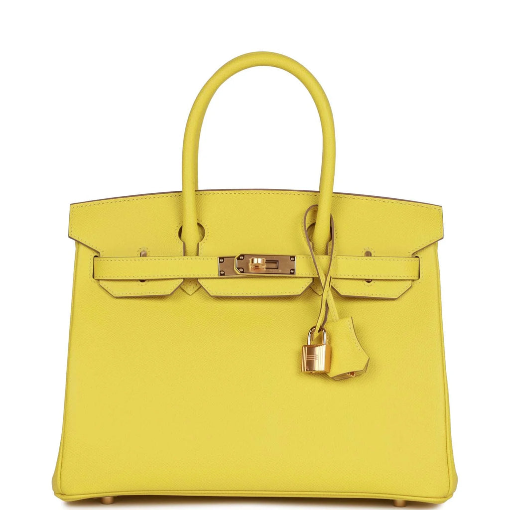 Lime Epsom Leather Handbag S1355