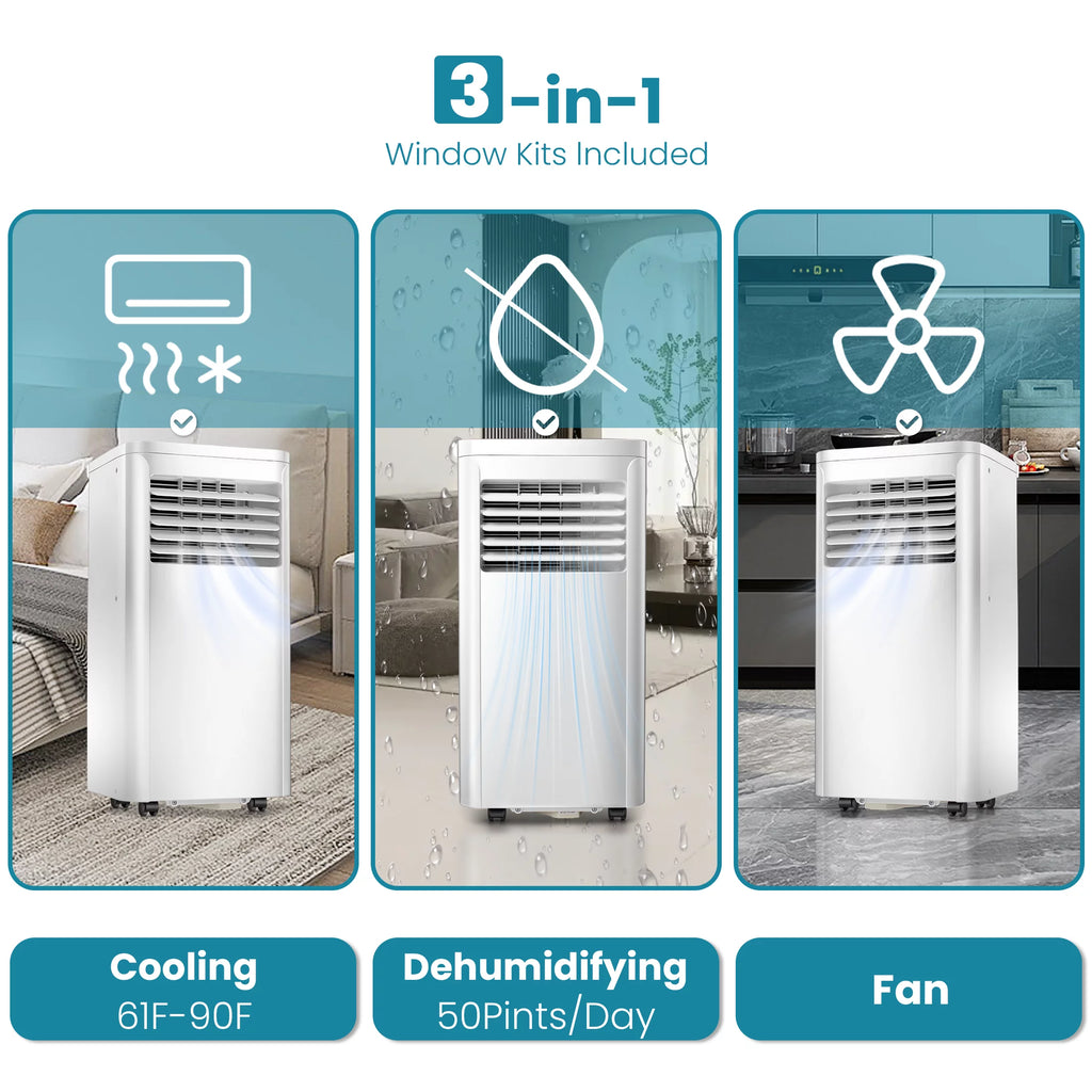 Portable Air Conditioner 6000BTU 10000 BTU ASHRAE W76948