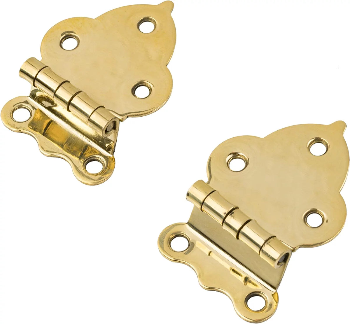 Solid Brass Offset Cabinet Hinges Pack Of 2 R772