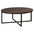 Round Acacia Wood Coffee Table X2300