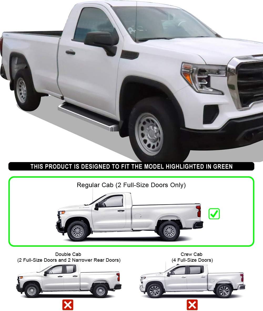 Running Boards 6in Regular Cab Z30084