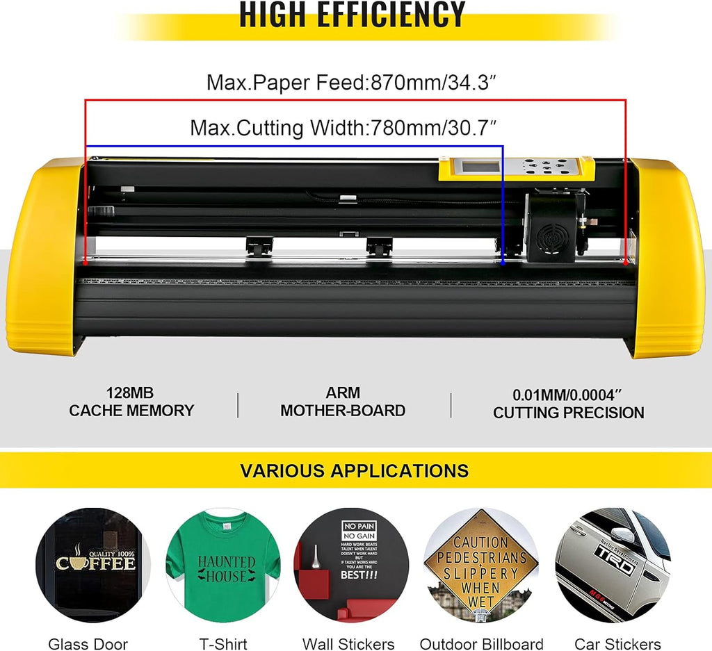 Vinyl Cutter Machine, 34 in Plotter Printer with Floor Stand X4618