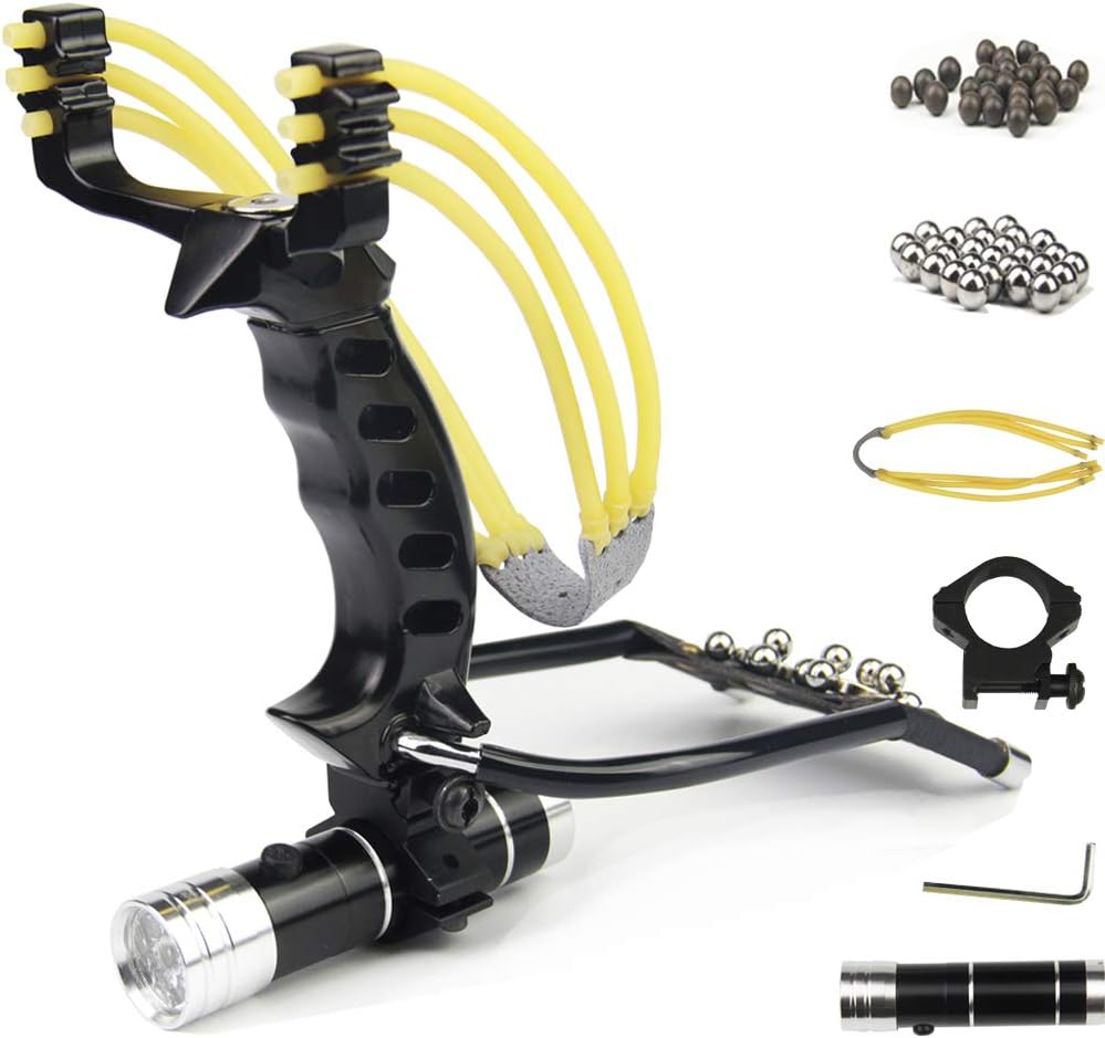 Wrist Sling Hunting Slingshot with Launching Bands G137