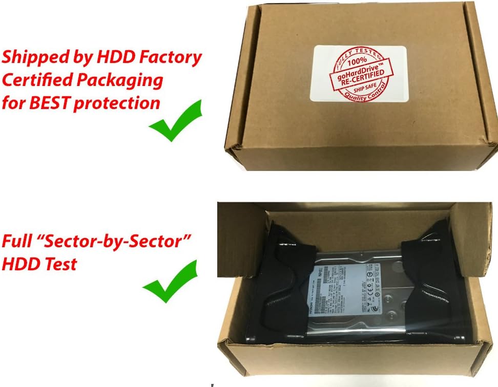 6TB 7200RPM 128MB Cache SATA 3.5 Internal Hard Drive Pack of 2 G133168