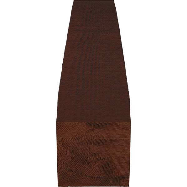 Rough Sawn Faux Wood Fireplace Mantel A7875