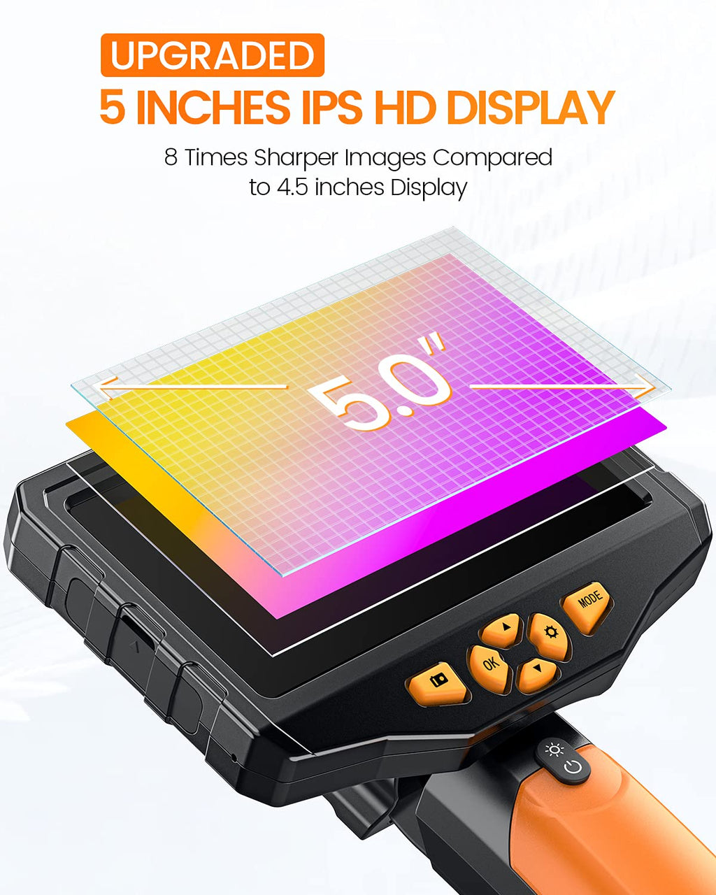 Dual Lens Inspection Camera with Light 1080p M9338
