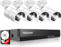 5MP PoE Security Camera System with 8CH NVR and 2TB Hard Drive Y248830