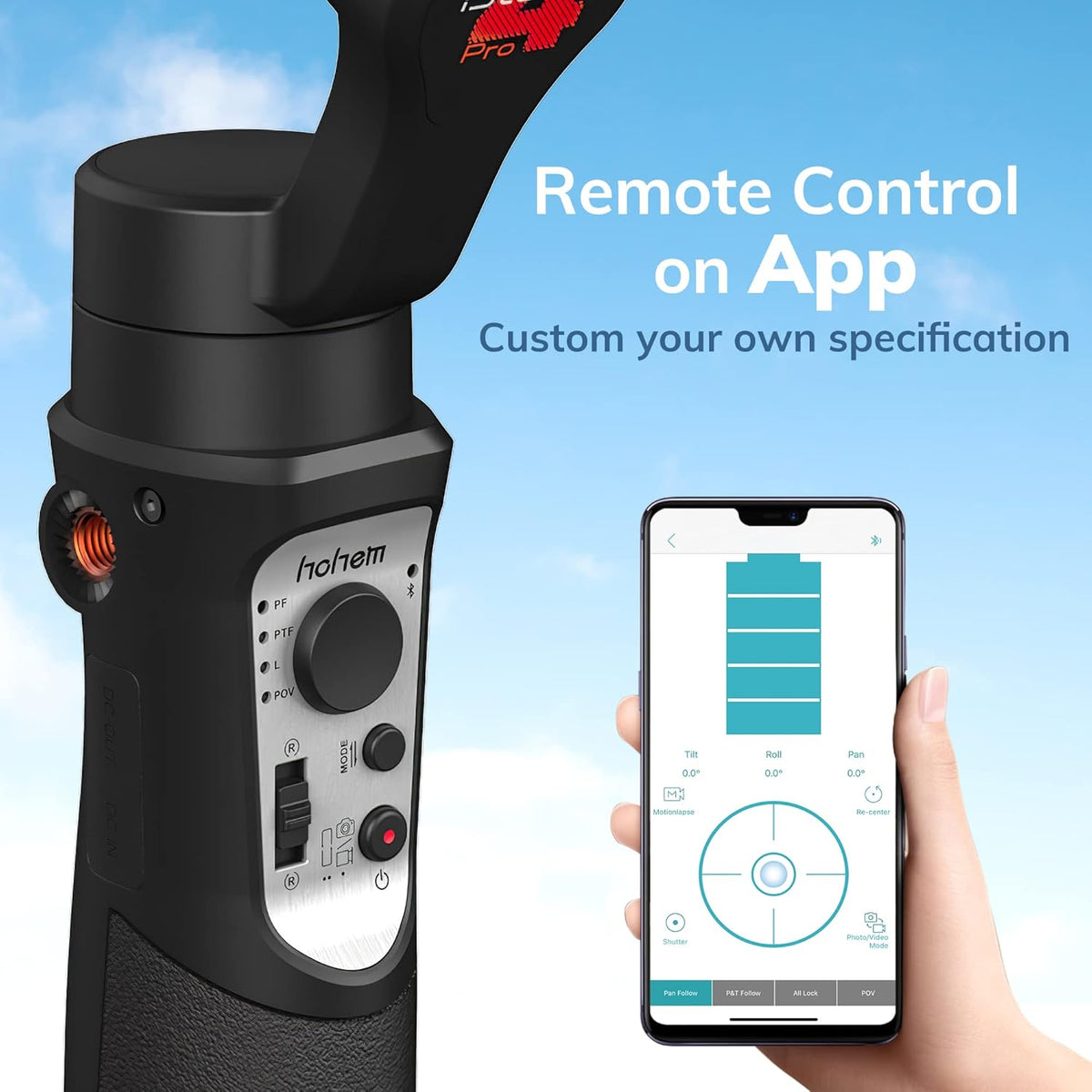 3-Axis Gimbal Stabilizer with Tripod F2529