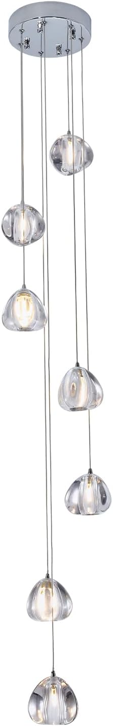 Crystal Chandelier 7 Lights Ceiling Fixture X877