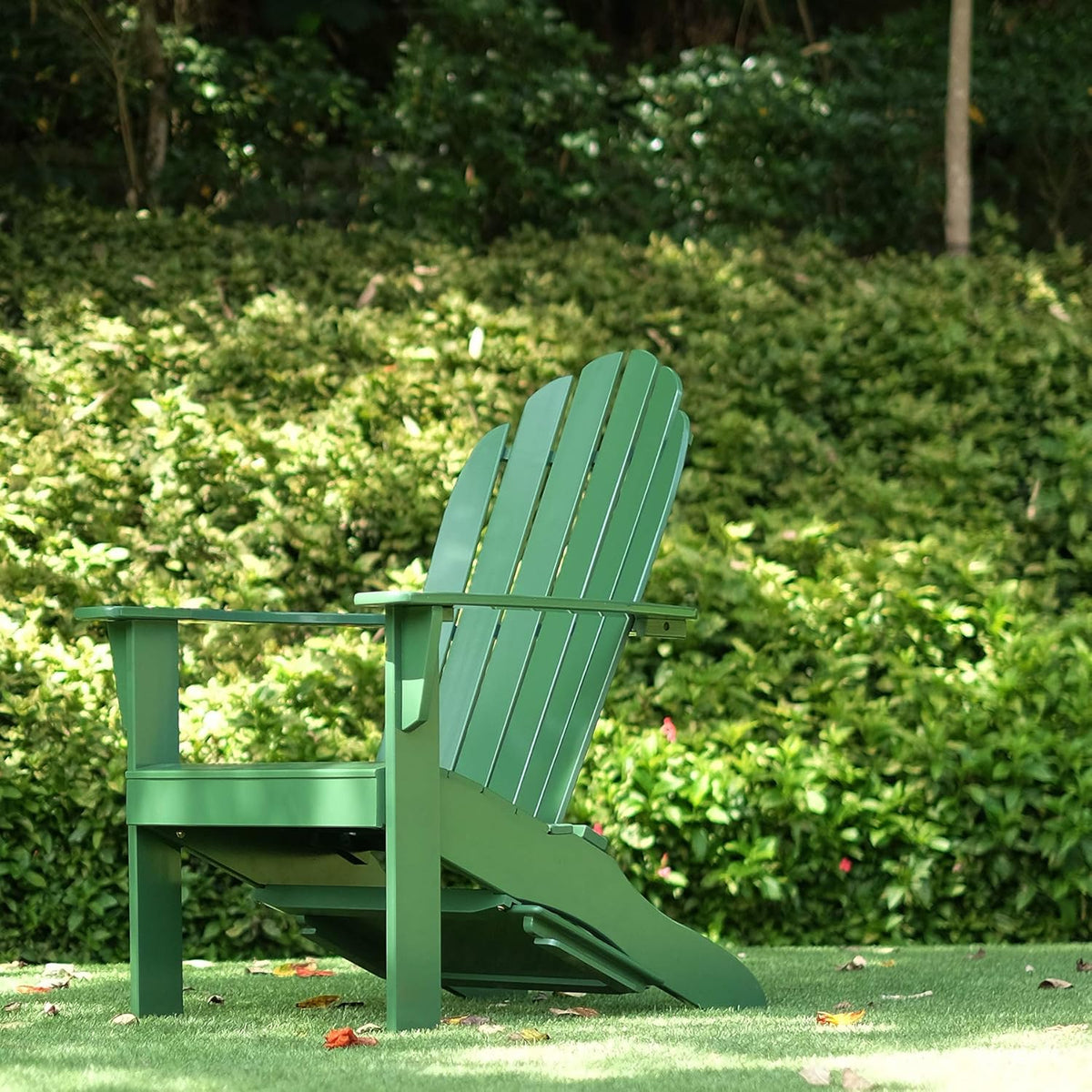Yellow Adirondack Chair with Tray Table N713796