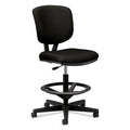 Adjustable Task Stool, 32.38 inch, Black Z831