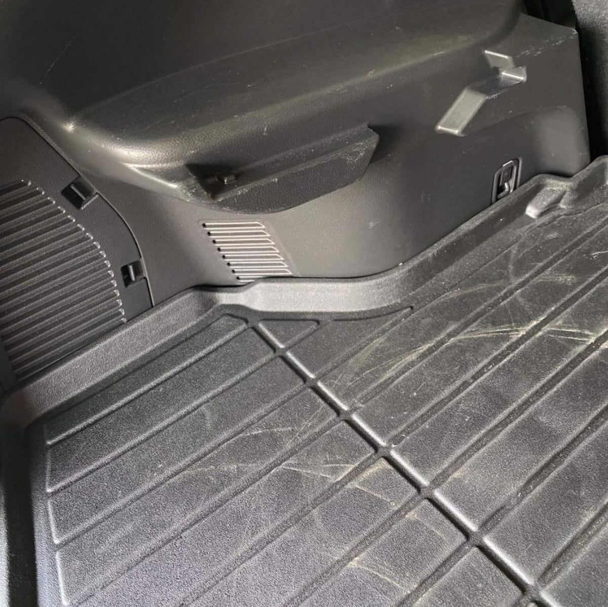 Black Cargo Liner Trunk Mat Cargo Tray U53476