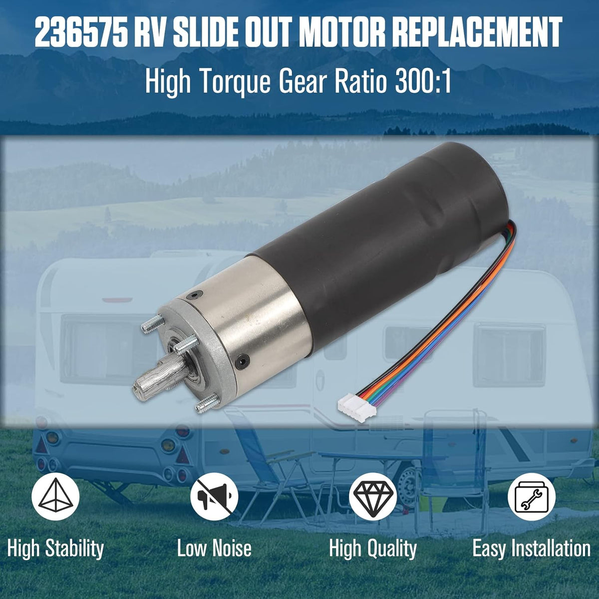 RV Slide Out Motor Replacement Parts Q1764