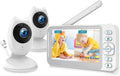 Baby Monitor with Two Cameras and 4.3'' LCD Split Screen N2894