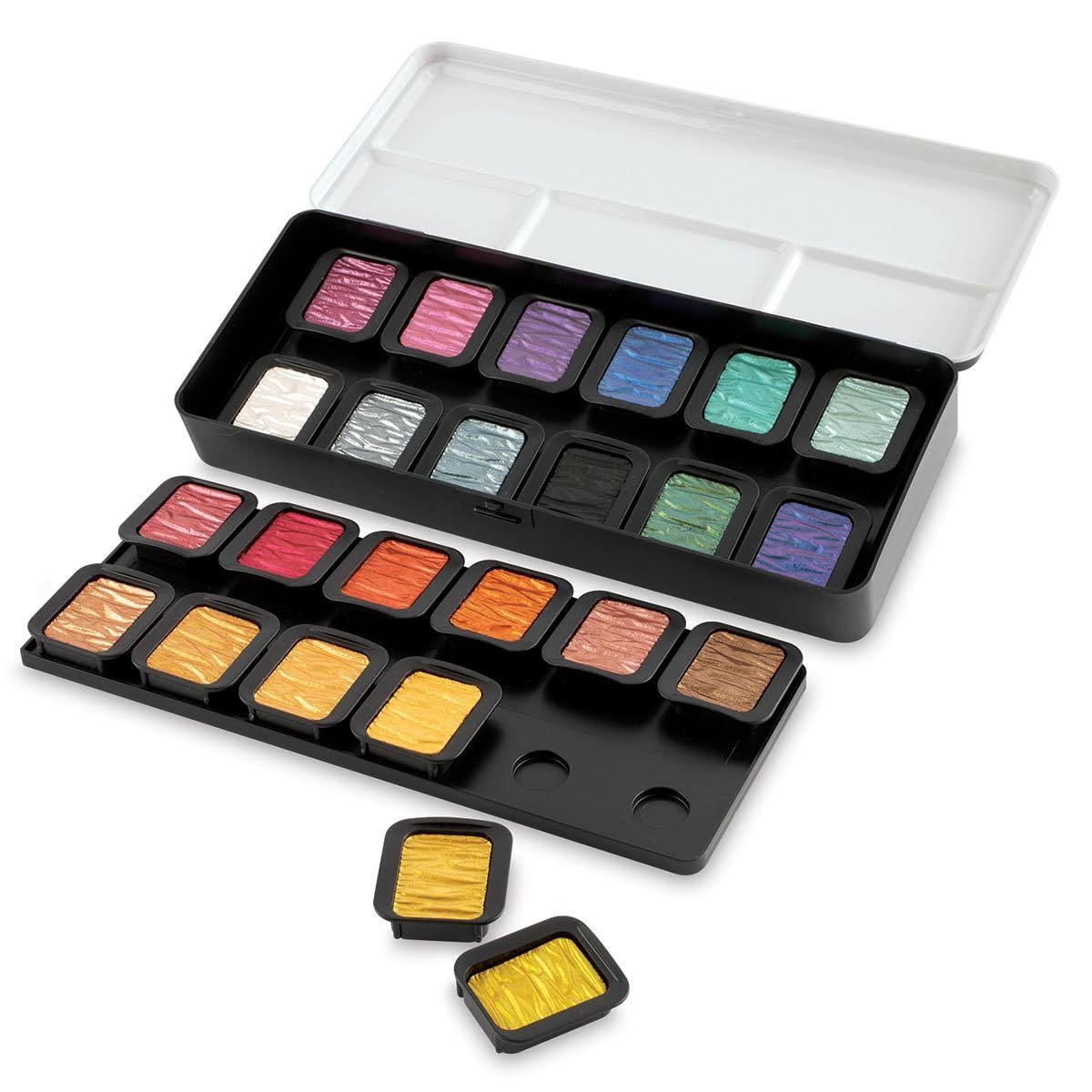 Pearlescent Watercolor Set of 24 S741