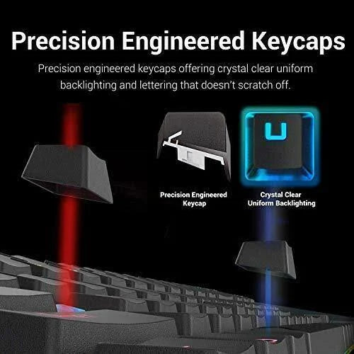 60% Compact RGB 87 Key Mechanical Gaming Keyboard P878