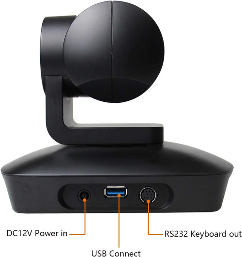 1080P PTZ Webcam with 4 Microphones Array and 10X Optical Zoom R91520