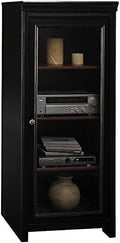 Audio Cabinet with 2 Adjustable Shelves in Antique Black H982