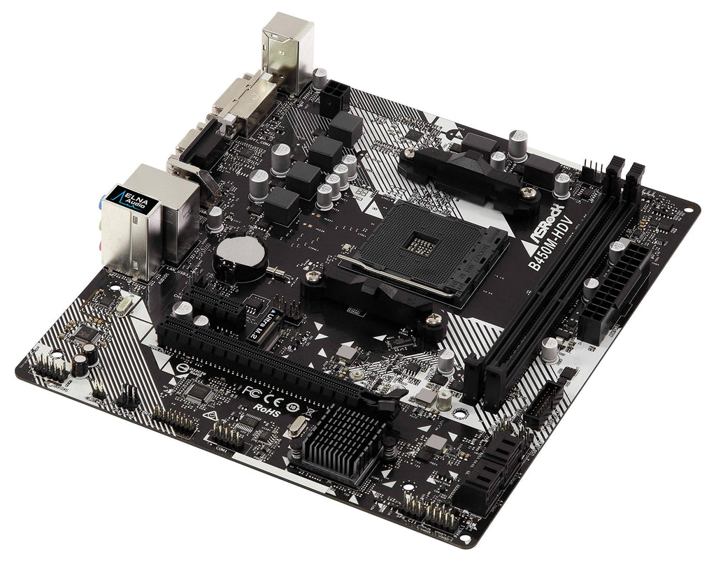 B450 MicroATX Motherboard Socket AM4 K6101