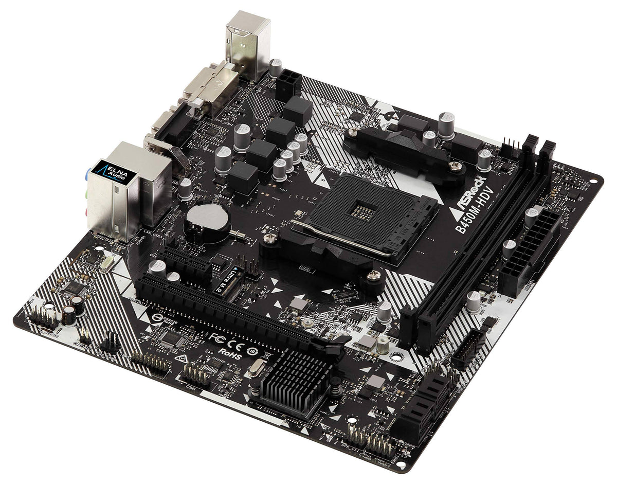 B450 MicroATX Motherboard Socket AM4 K6101