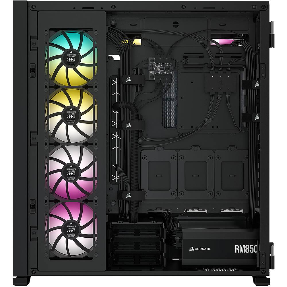 Black Full-Tower ATX PC Case B415758