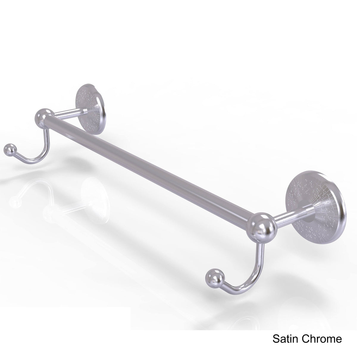 18 inch Towel Bar with Integrated Hooks K371187