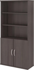 5 Shelf Bookcase with Doors W1797