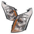 Chrome Housing Halogen Headlights with Performance Lens U674