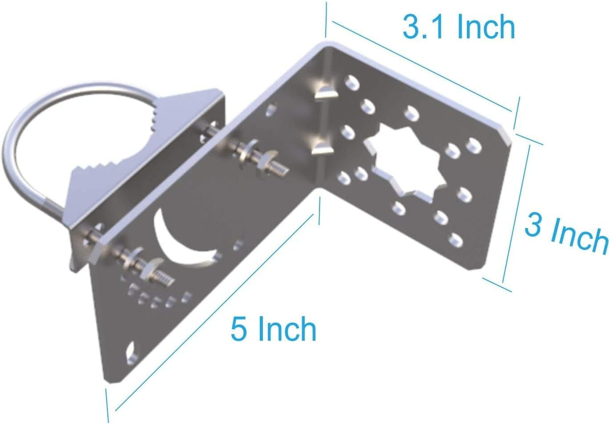 Antenna Pole Mount with U-Bracket Assembly H95267